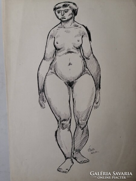 NEMES TÖRÖK JÁNOS /1907-1980/- GRAFIKUS, KARIKATURISTA