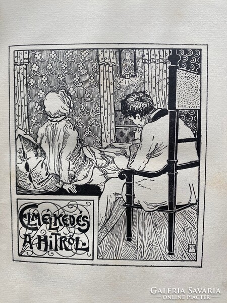 Hock János:Vigasztalások könyve Elmélkedések és hangulatok.Honti Nándor rajzaival.Budapest 1903.