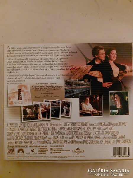 Titanic VHS Jubileumi kiadás, díszdobozban