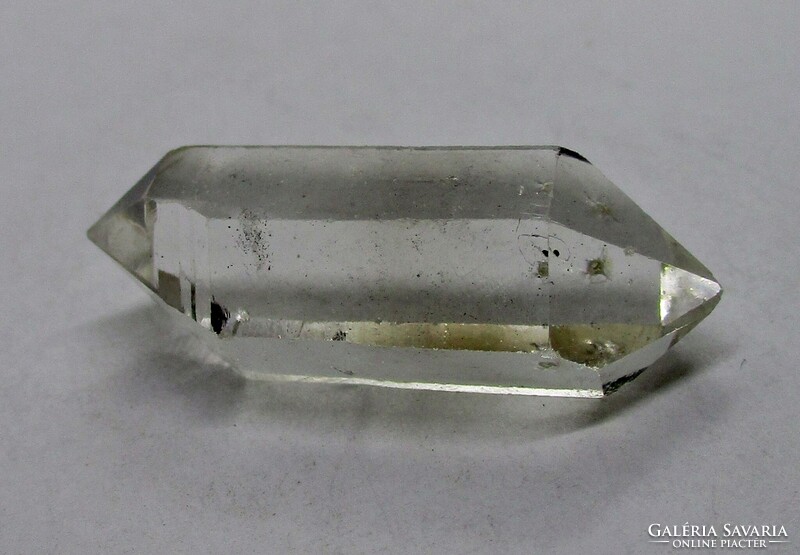 Szép természetes kétvégű herkimer gyémánt pálca