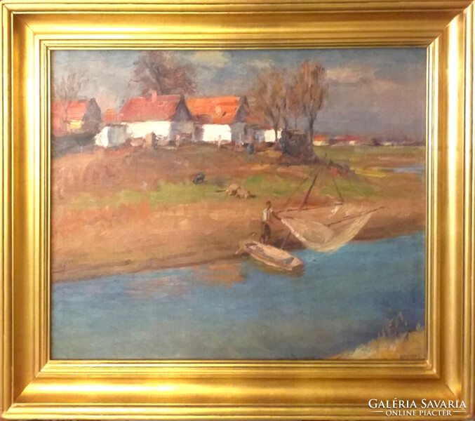 Chiovini Ferenc (1899 - 1981): Zagyvánál