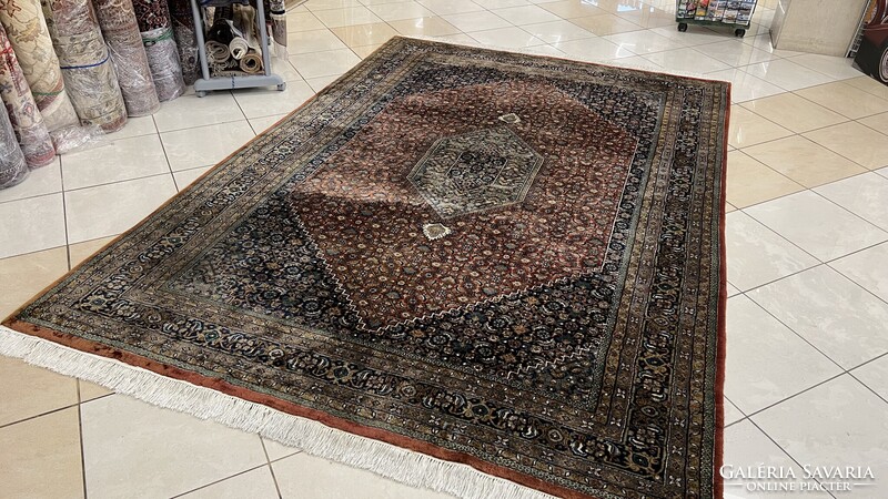 3954 ÓRIÁSI AKCIÓ Hindu Bidjar Kézi Csomó Gyapjú Perzsa Szőnyeg 200X300CM Ingyen Futár