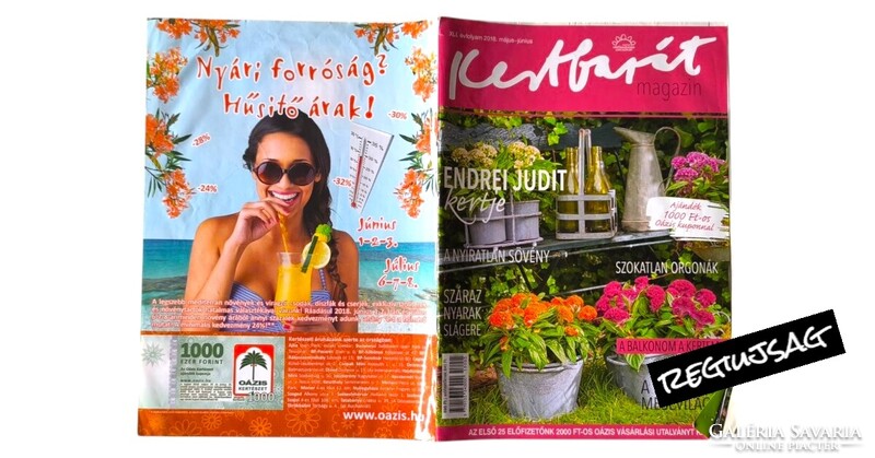 2018 május - Június   /  Kertbarát magazin  /  regiujsag Ssz.:  38801