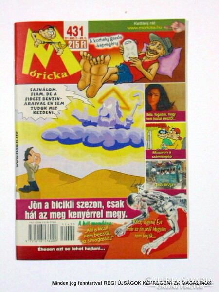 2011 március 31  /  MÓRICKA  /  Régi ÚJSÁGOK KÉPREGÉNYEK MAGAZINOK Ssz.:  9072