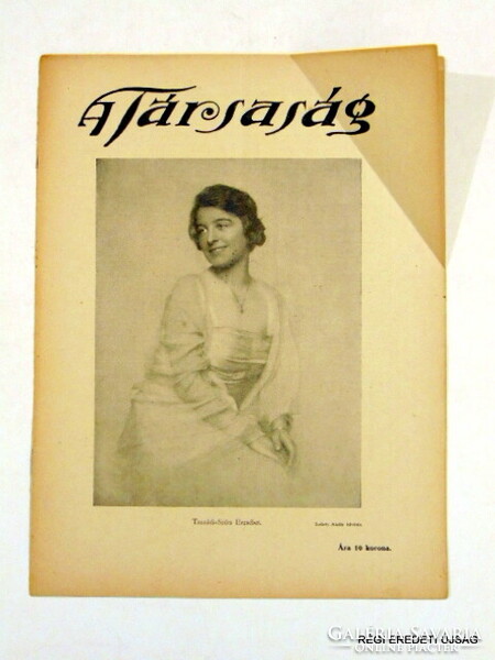 1921 január 23  /  A Társaság  /  RÉGI EREDETI ÚJSÁG Ssz.:  7070
