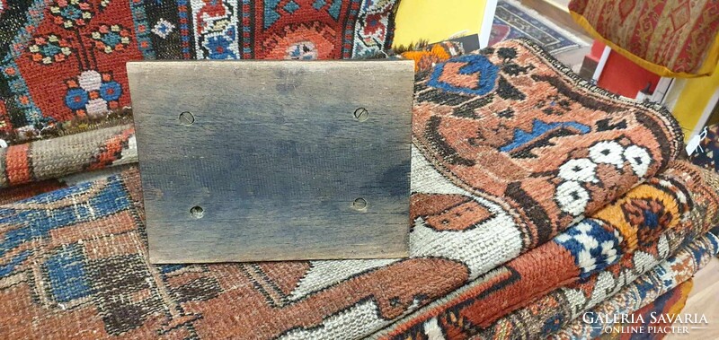 Anonymus bronz szobor fa talapzattal. Nagyon szép kidolgozással. Jelzés nélkül. 20x15 cm