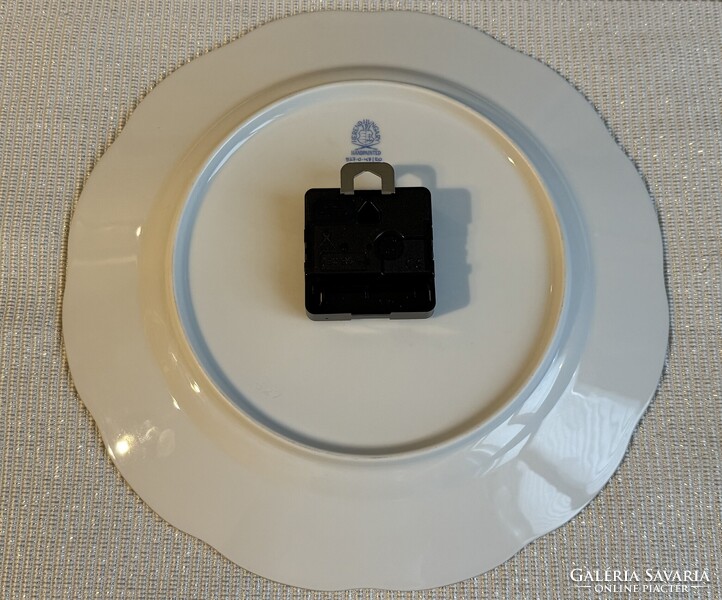 Herendi porcelán Rotschild mintás falióra