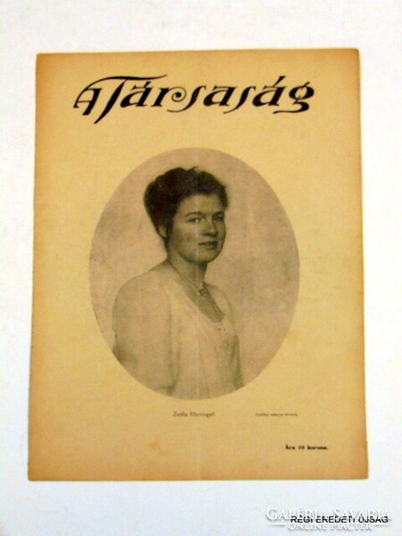 1921 július 10  /  A Társaság  /  RÉGI EREDETI ÚJSÁG Ssz.:  7081