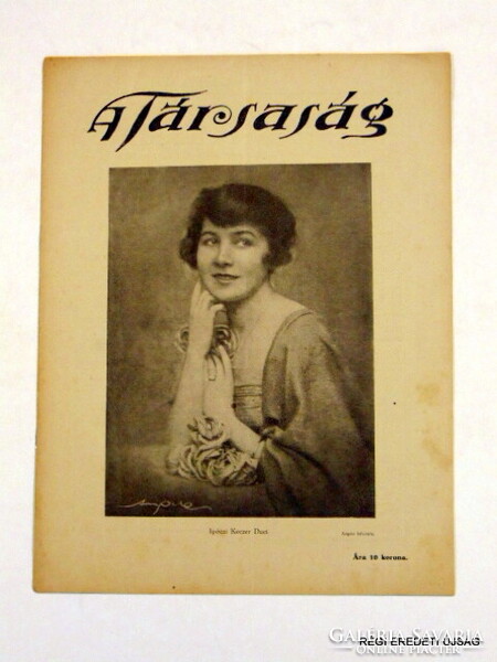1921 február 20  /  A Társaság  /  RÉGI EREDETI ÚJSÁG Ssz.:  7073
