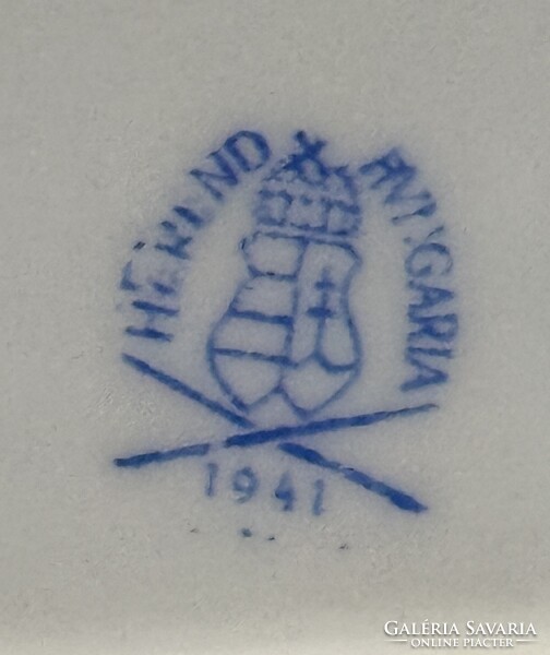 Herendi porcelán Ludas Matyi szobor 1941-es jelzésű
