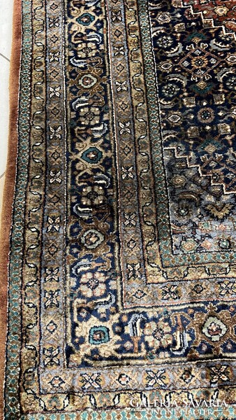 3954 ÓRIÁSI AKCIÓ Hindu Bidjar Kézi Csomó Gyapjú Perzsa Szőnyeg 200X300CM Ingyen Futár