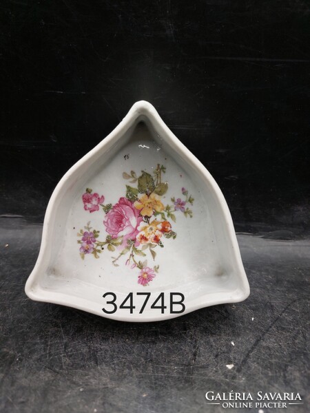Alt wien porcelán gyűrűtartó, 9 cm.es nagyságú. 3474b