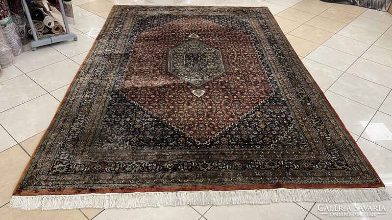 3954 ÓRIÁSI AKCIÓ Hindu Bidjar Kézi Csomó Gyapjú Perzsa Szőnyeg 200X300CM Ingyen Futár