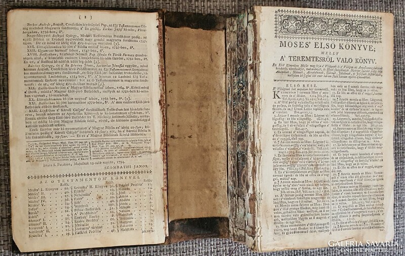 1795-ös kiadású Károli biblia