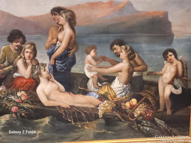 Hatalmas Romantikus jelenet a hajón