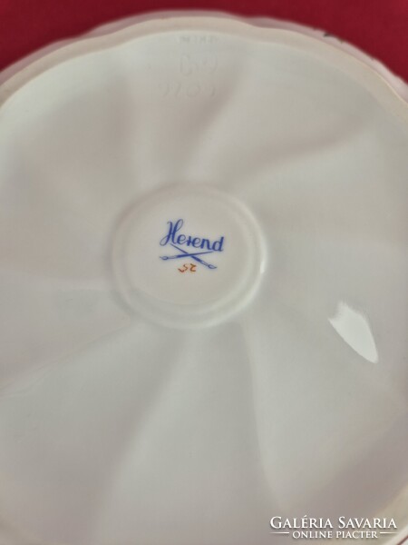 Herendi hecsedli mintás szalagos bonbonier