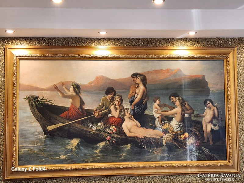 Hatalmas Romantikus jelenet a hajón
