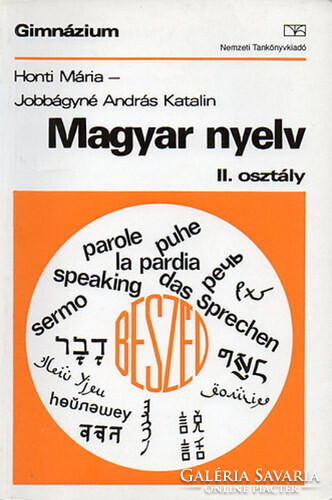 Magyar nyelv II. osztály - Honti Mária - Jobbágyné András Katalin