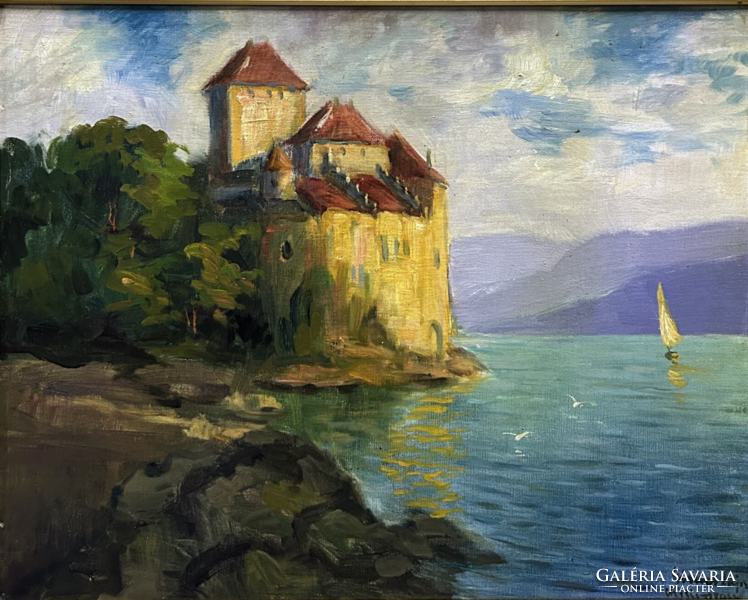 Gimes Lajos (1886-1945)  Tájkép