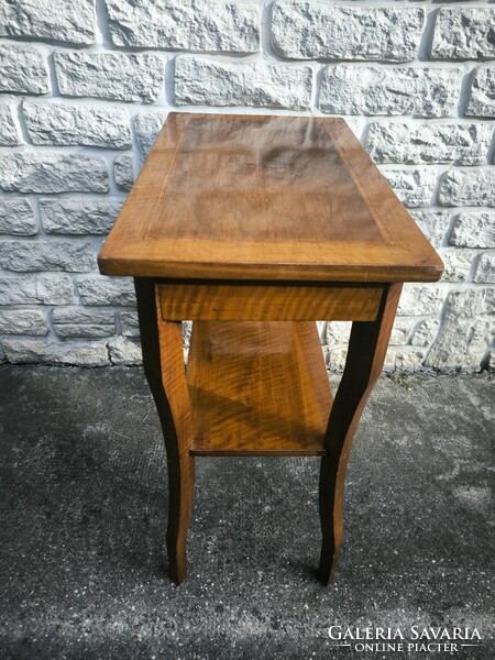 Biedermeier Art Deco stílusú Asztal, konzol asztal Posztamens home office Laptop asztal . Videó!!!