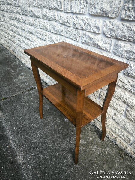 Biedermeier Art Deco stílusú Asztal, konzol asztal Posztamens home office Laptop asztal . Videó!!!
