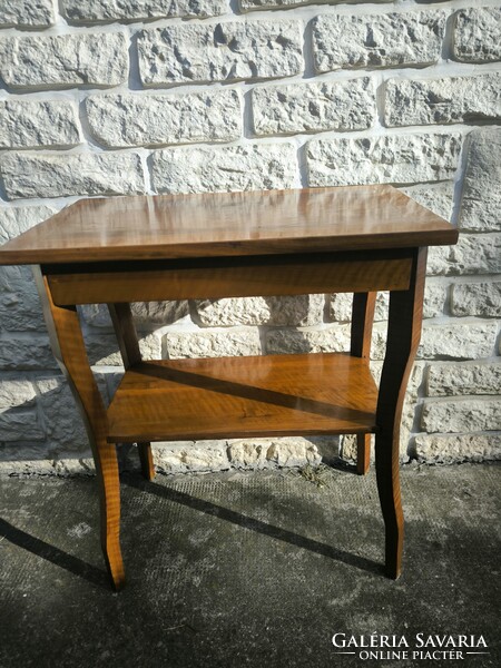 Biedermeier Art Deco stílusú Asztal, konzol asztal Posztamens home office Laptop asztal . Videó!!!