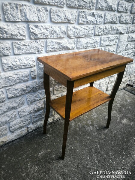 Biedermeier Art Deco stílusú Asztal, konzol asztal Posztamens home office Laptop asztal . Videó!!!