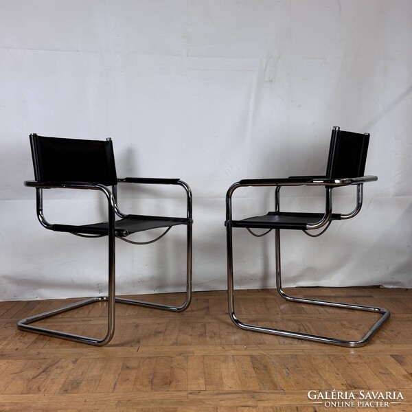 Marcel Breuer MG5 típusú csővázas bauhaus bőrszék [ár/db]