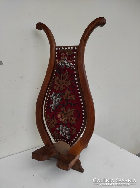 Antik biedermeier bútor szerszám bor borászat szőlő gobelin kézimunka 843 6627