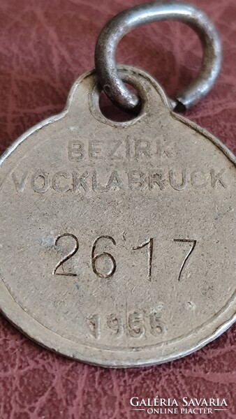 Kutyabárca . Ebadójegy, ebvédjegy.. 1955.