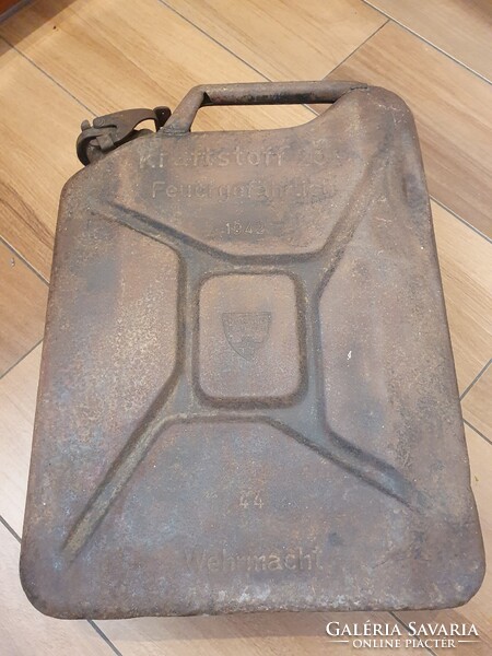 Régi wehrmacht benzines kanna militária harmadik birodalom áfor