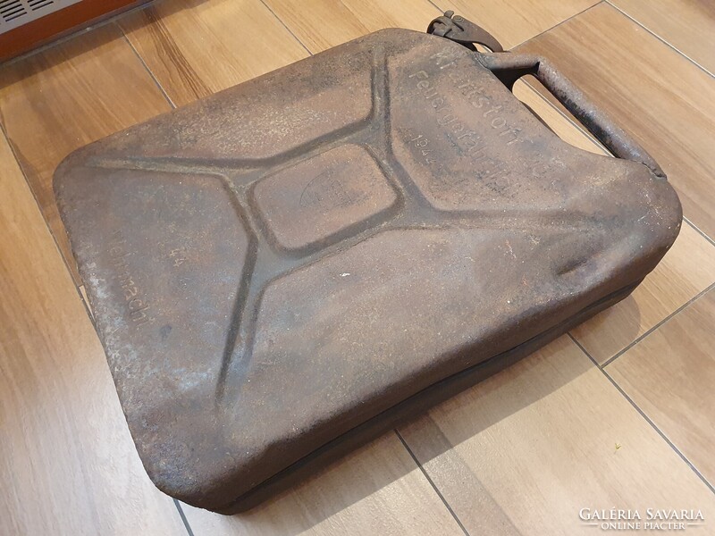 Régi wehrmacht benzines kanna militária harmadik birodalom áfor