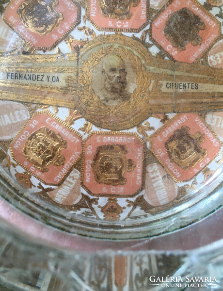 EXTRÉM RITKA !!! Fernandez Y CA Cifuentes Kuba 1953 Hamutartó Szivar !!!