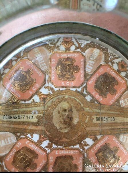EXTRÉM RITKA !!! Fernandez Y CA Cifuentes Kuba 1953 Hamutartó Szivar !!!