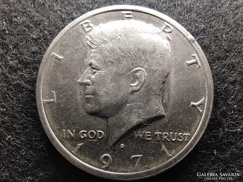 USA Kennedy half dollar 1/2 Dollár 1971 D