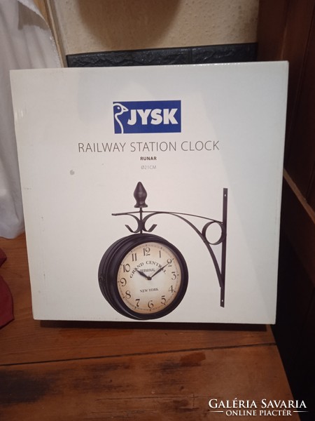 JYSK Station clock 21 cm brand new never used in original box ready to be shipped