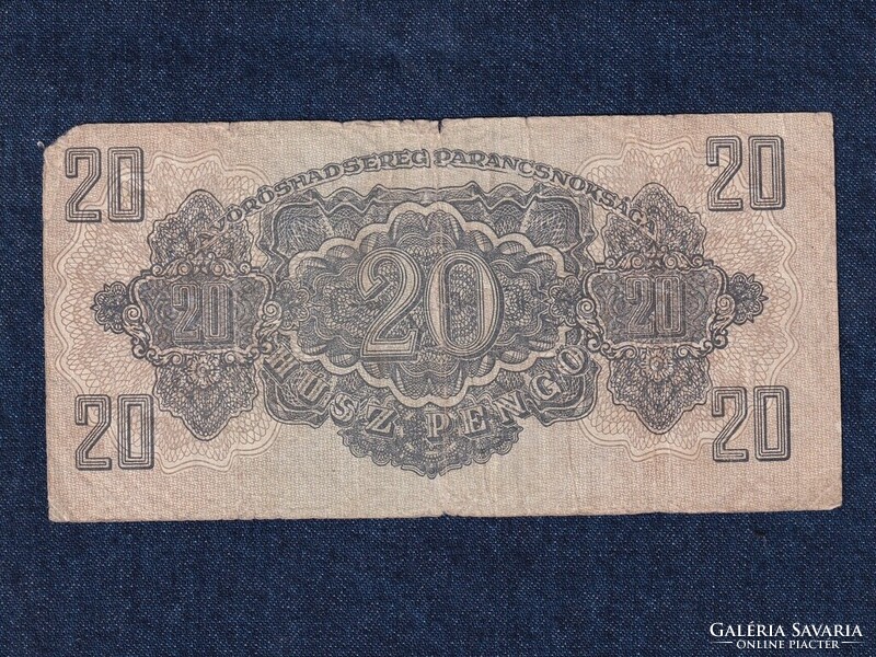 A Vöröshadsereg Parancsnoksága (1944) 20 Pengő bankjegy 1944