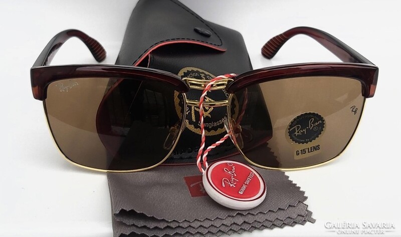 RAY BAN NAPSZEMÜVEG TOKKAL, KENDŐVEL,ÚJ!