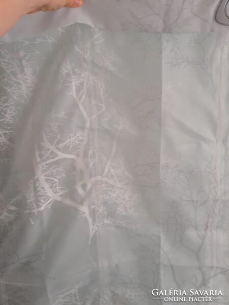 Áttetsző raffroló - ablakkeretre akasztható függyöny (60x130 cm)