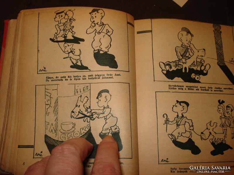 Képregények 1932-ből 17 db Boldog Ifjúságban /Sicc, Vogel Eric, stb./