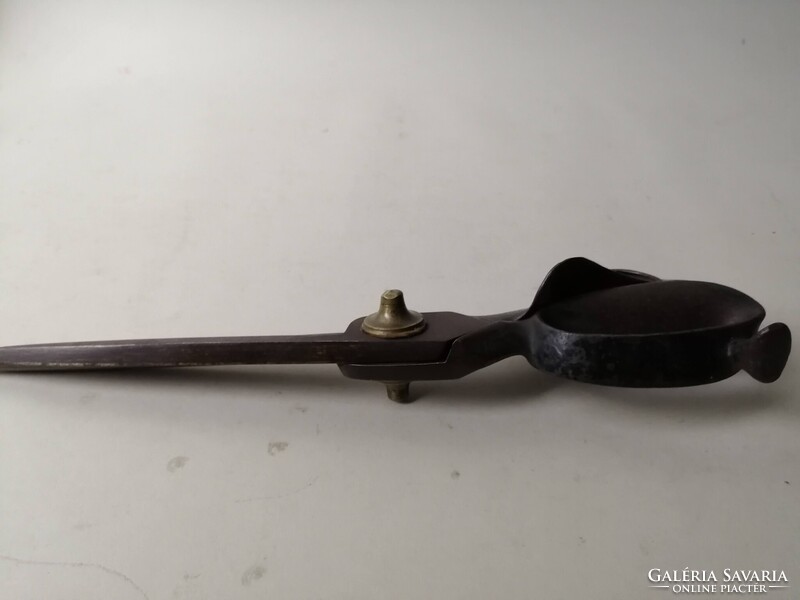 ANTIK KOVÁCSOLTVAS SZABÓ OLLÓ - 36 CM