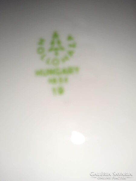 Hollóházi porcelán hamutál  V43