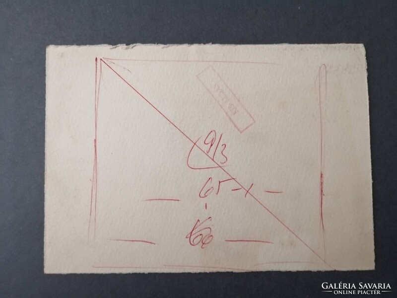 KIS LUDAS EREDETI KARIKATÚRA - NEMES TÖRÖK JÁNOS /1907-1980/- GRAFIKUS, KARIKATURISTA