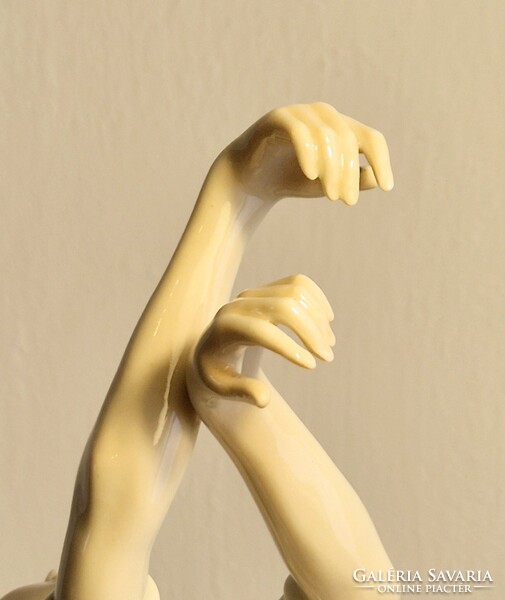 Karl ENS porcelán balerína – 32 cm – hibátlan állapotban /GYŰJTŐI RITKASÁG/