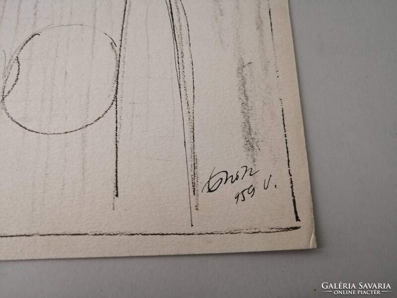 NEMES TÖRÖK JÁNOS /1907-1980/- GRAFIKUS, KARIKATURISTA
