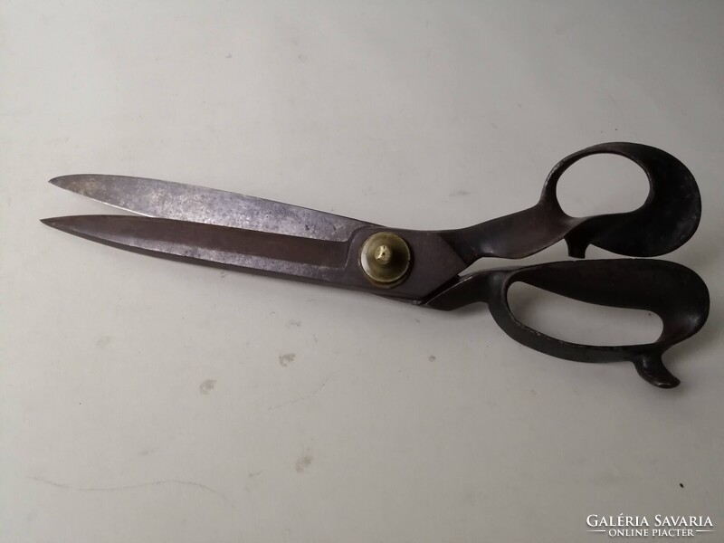 ANTIK KOVÁCSOLTVAS SZABÓ OLLÓ - 36 CM