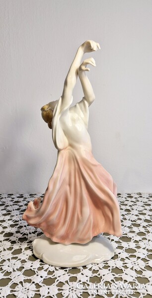 Karl ENS porcelán balerína – 32 cm – hibátlan állapotban /GYŰJTŐI RITKASÁG/