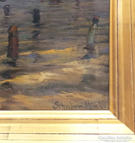 Scheiber Hugó (1877-1950) : Fürdőzők