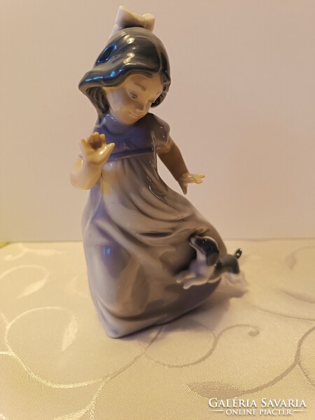 " Megijesztettél", Lladro-NAO márkás, minőségi porcelán,
