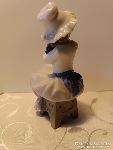 "Nagyon szeretem "- Lladro-NAO márkás, minőségi porcelán,